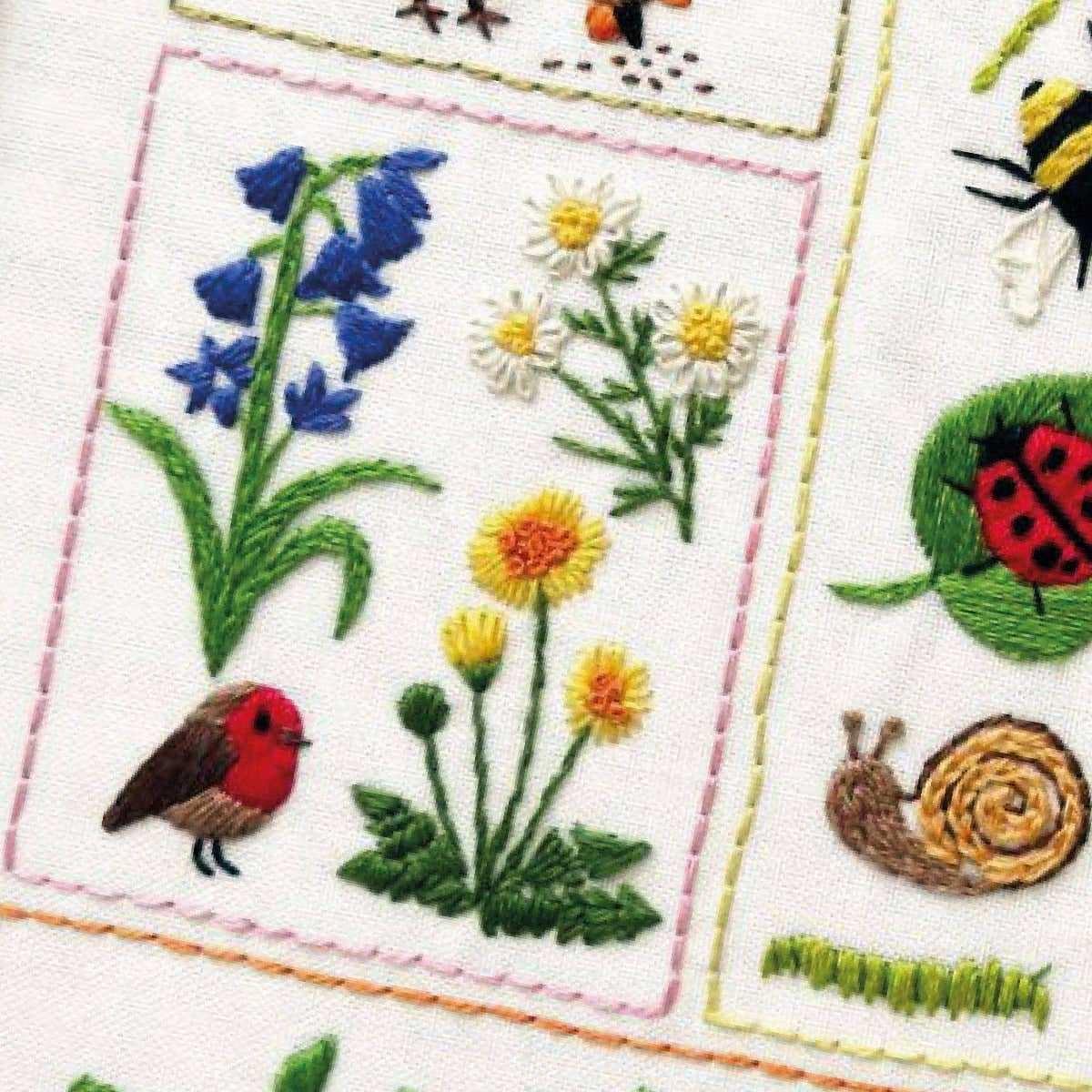 Spring Splendour Hand Embroidery Pattern