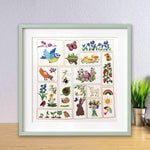 Spring Splendour Hand Embroidery Pattern , PDF Download , StitchDoodles , bird embroidery, embroidery hoop kit, embroidery kit for adults, embroidery kit for beginers, flower embroidery, hand embroidery, PDF pattern, spring birds pattern, spring embroidery pattern, spring hand embroidery , StitchDoodles , shop.stitchdoodles.com