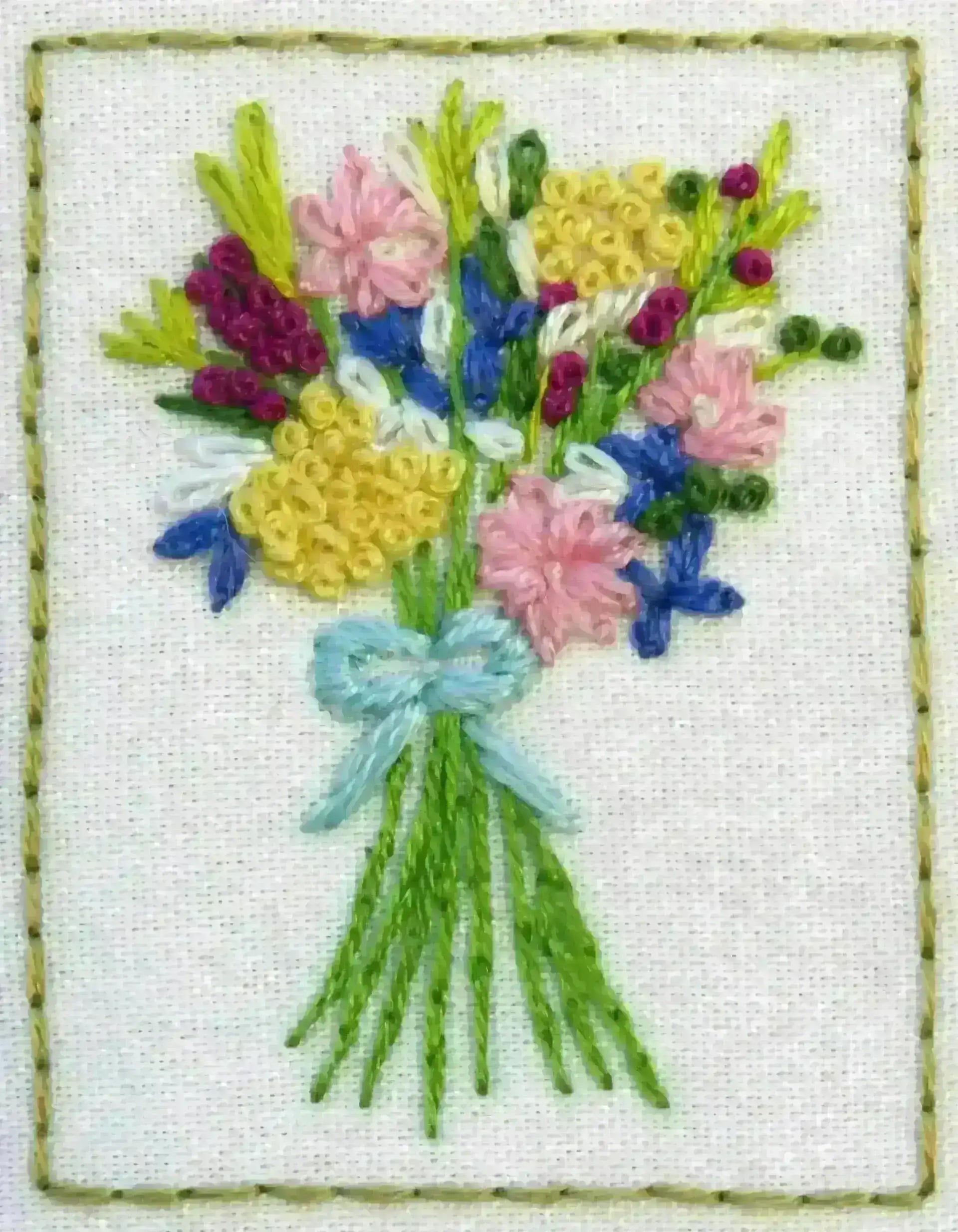 Spring Splendour Hand Embroidery PDF Pattern – StitchDoodles