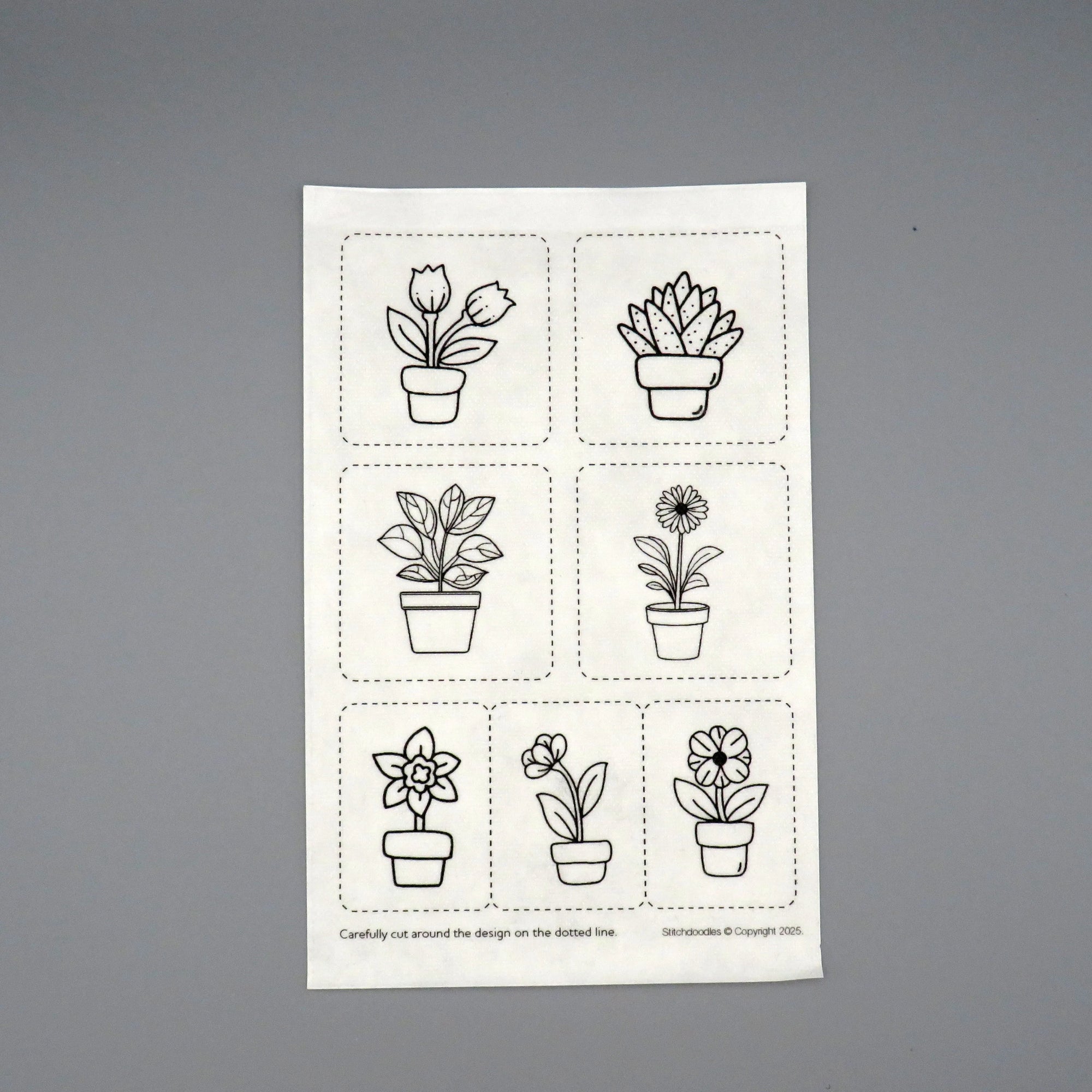 Stick and Stitch Doodles, Embroidery Garden Plant Pots , embroidery pattern , StitchDoodles , embroidery pattern, Embroidery Supplies, embroidery thread, hand embroidery, hand embroidery pattern, new, stick and stitch , StitchDoodles , shop.stitchdoodles.com