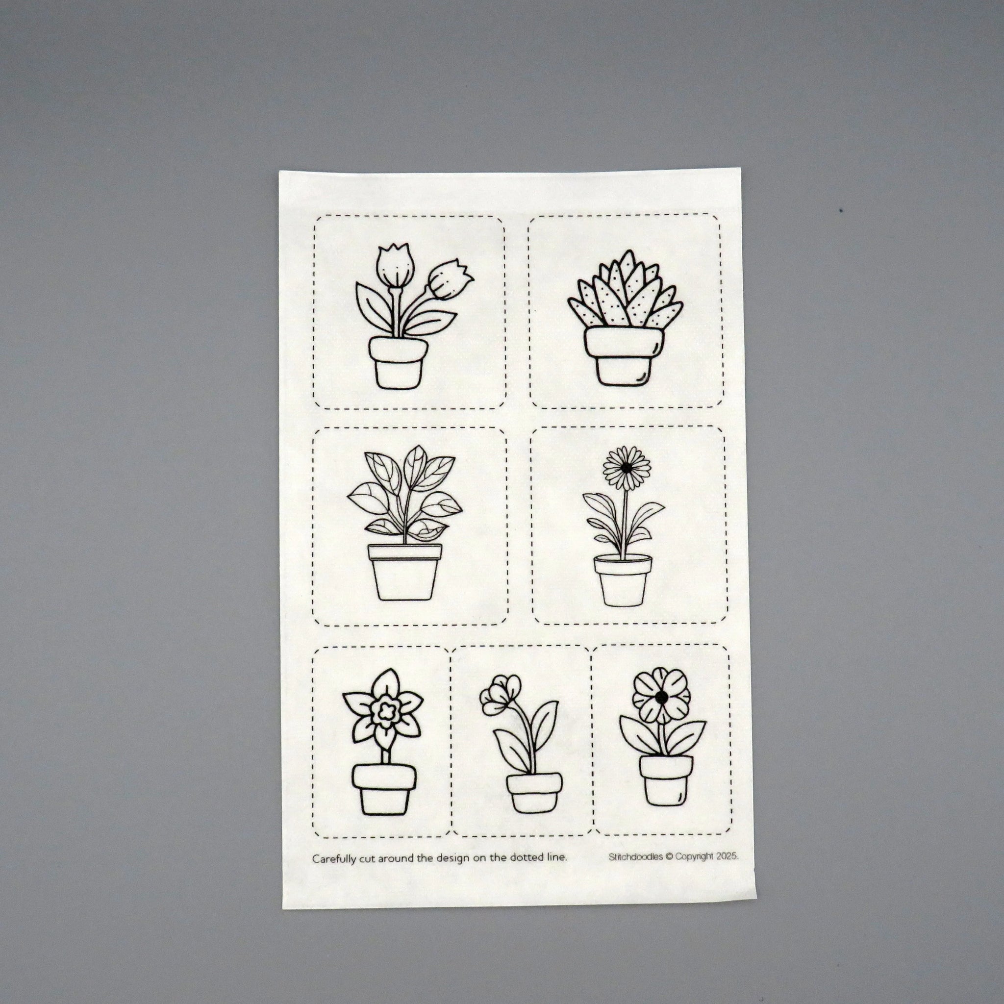 Stick and Stitch Doodles, Embroidery Garden Plant Pots , embroidery pattern , StitchDoodles , embroidery pattern, Embroidery Supplies, embroidery thread, hand embroidery, hand embroidery pattern, new, stick and stitch , StitchDoodles , shop.stitchdoodles.com