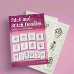 Stick and Stitch Doodles, Embroidery Garden Plant Pots , embroidery pattern , StitchDoodles , embroidery pattern, Embroidery Supplies, embroidery thread, hand embroidery, hand embroidery pattern, new, stick and stitch , StitchDoodles , shop.stitchdoodles.com