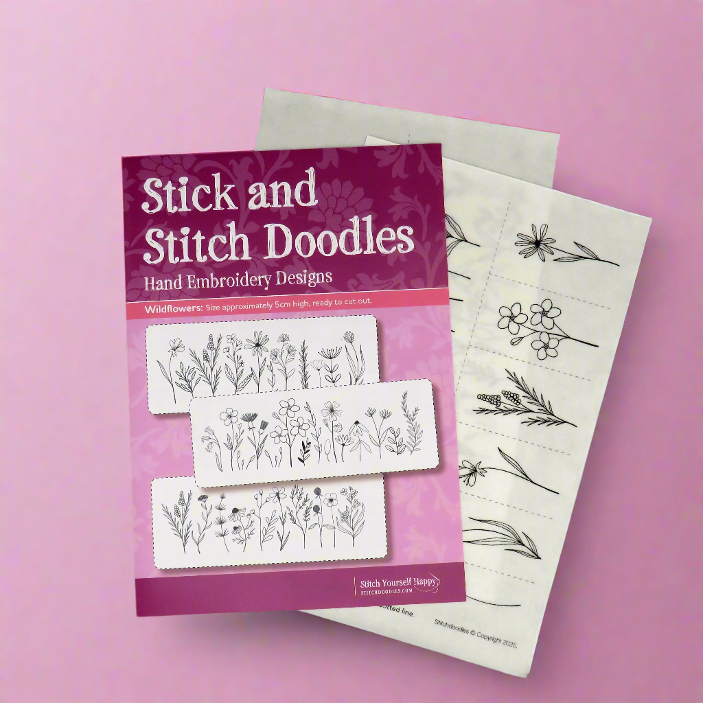 Stick and Stitch Doodles, Embroidery Wildflowers , embroidery pattern , StitchDoodles , embroidery pattern, Embroidery Supplies, embroidery thread, hand embroidery, hand embroidery pattern, new, stick and stitch , StitchDoodles , shop.stitchdoodles.com
