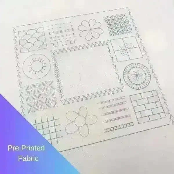 Stitch Explorer Sampler, Pre Printed Embroidery Fabric Panel - sloooow stitching , Pre Printed Fabric Pattern , StitchDoodles , embroidery hoop kit, Embroidery Kit, embroidery kits for adults, embroidery kits for beginners, embroidery pattern, hand embroidery, hand embroidery fabric, modern embroidery kits, PDF pattern, sampler embroidery, unique embroidery kits , StitchDoodles , shop.stitchdoodles.com