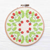 Strawberry Swirl, Pre Printed Embroidery Fabric Pattern , Pre Printed Fabric Pattern , StitchDoodles , crafting, Embroidery, embroidery gift, embroidery hoop kit, Embroidery Kit, embroidery kit for adults, embroidery kit for beginners, embroidery kits for adults, embroidery kits for beginers, embroidery pattern, hand embroidery, hand stitching, hoop art, modern embroidery, modern embroidery kits, sewing, stitchdoodles, strawberry , StitchDoodles , shop.stitchdoodles.com