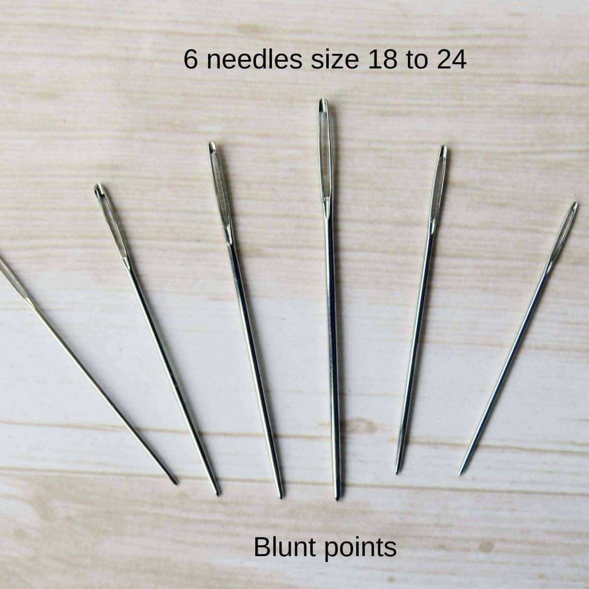 Tapestry/Cross Stitch Sewing Needles , Embroidery Supplies ...