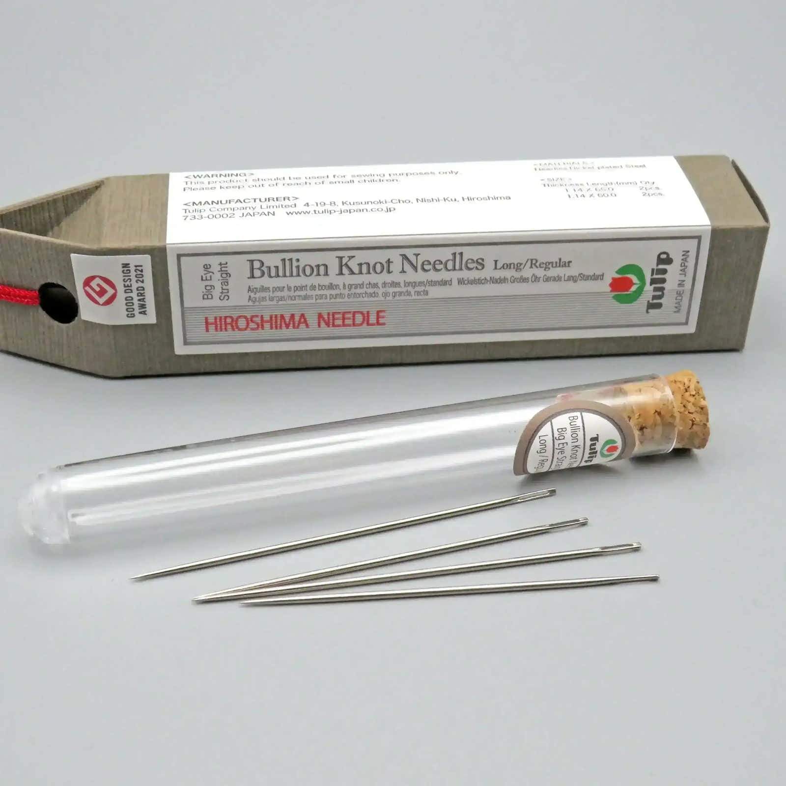 Tulip: Bullion Knot Needles: Long/Regular , Embroidery Supplies , Tulip , Embroidery Supplies, hand embroidery, hand embroidery needles, needles, new, sewing needles , StitchDoodles , shop.stitchdoodles.com
