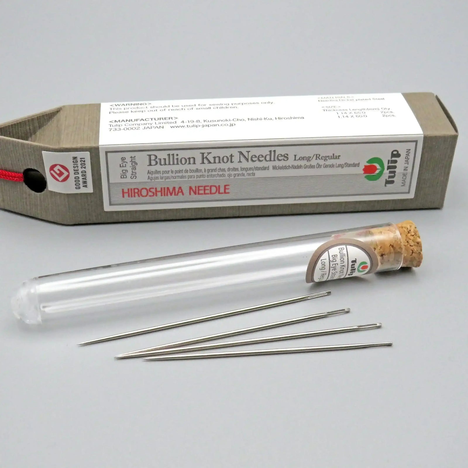 Tulip: Bullion Knot Needles: Long/Regular , Embroidery Supplies , Tulip , Embroidery Supplies, hand embroidery, hand embroidery needles, needles, new, sewing needles , StitchDoodles , shop.stitchdoodles.com