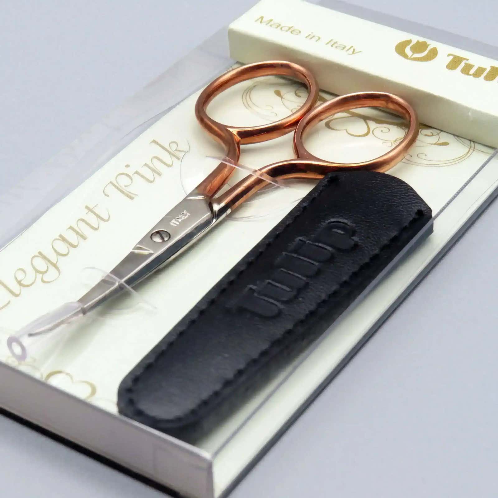 Tulip Elegant Rose Gold Scissors , Embroidery Supplies , Tulip , craft scissors, embroidery scissors, needlework scissors, new, scissors, scrissors , StitchDoodles , shop.stitchdoodles.com