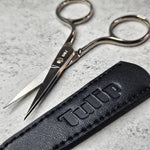 Tulip Royal Silver Scissors , Embroidery Supplies , Tulip , craft scissors, embroidery scissors, hand embroidery, needlework scissors, new, tulip , StitchDoodles , shop.stitchdoodles.com
