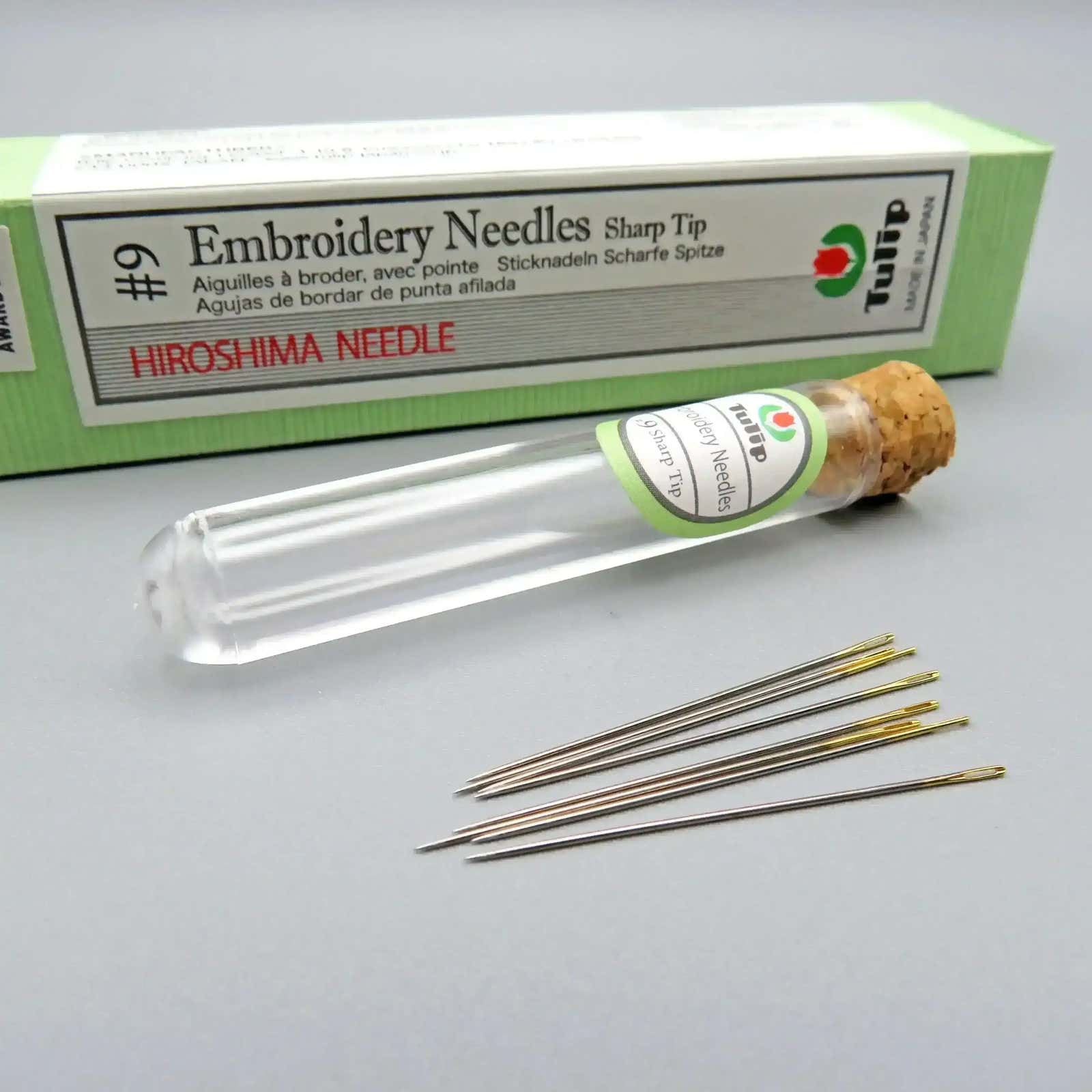Tulip: Size 9 Embroidery Needles: Sharp Tip , Embroidery Supplies , Tulip , Embroidery Supplies, hand embroidery, hand embroidery needles, needles, new, sewing needles, sewing needles needles hand embroidery needles , StitchDoodles , shop.stitchdoodles.com