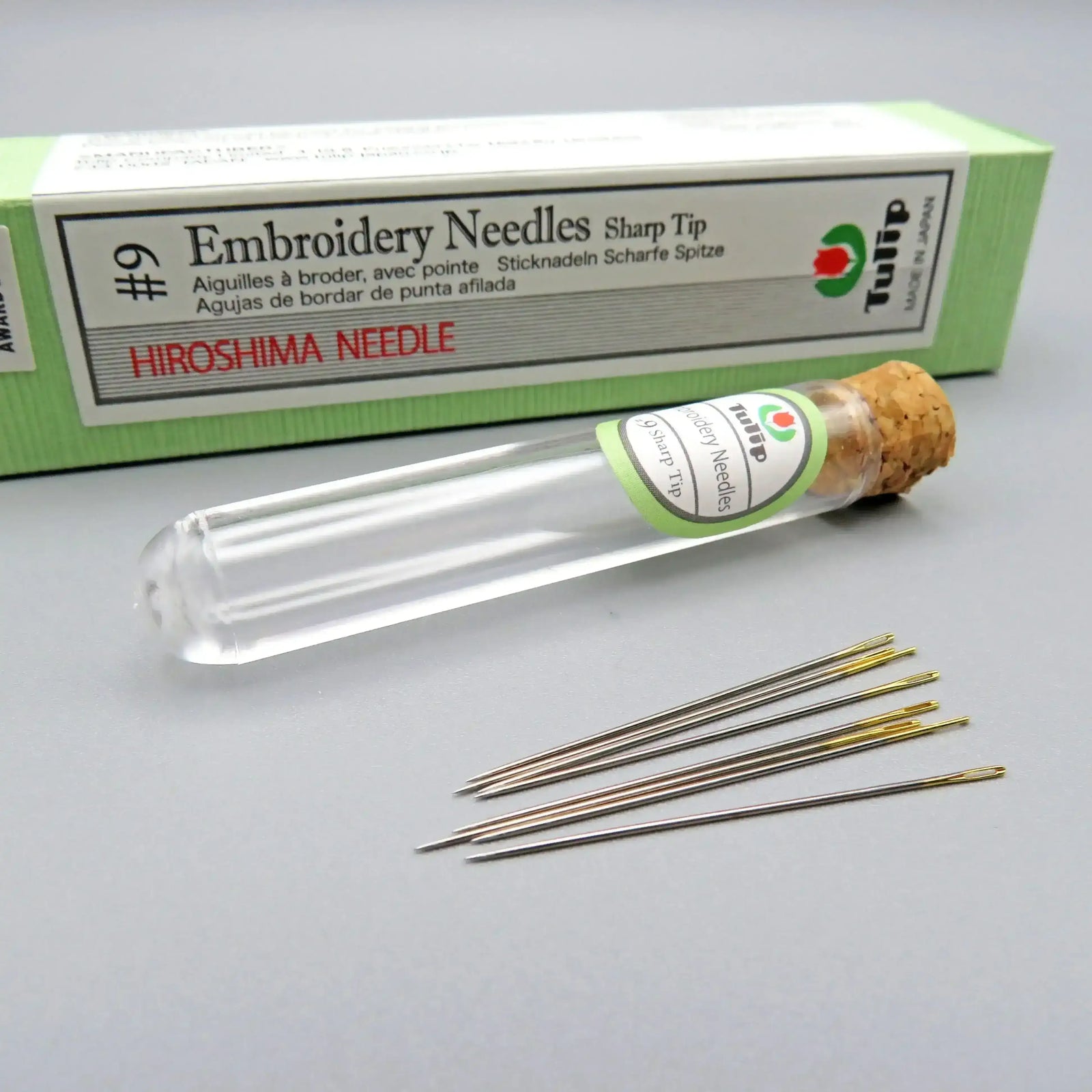 Tulip: Size 9 Embroidery Needles: Sharp Tip , Embroidery Supplies , Tulip , Embroidery Supplies, hand embroidery, hand embroidery needles, needles, new, sewing needles, sewing needles needles hand embroidery needles , StitchDoodles , shop.stitchdoodles.com