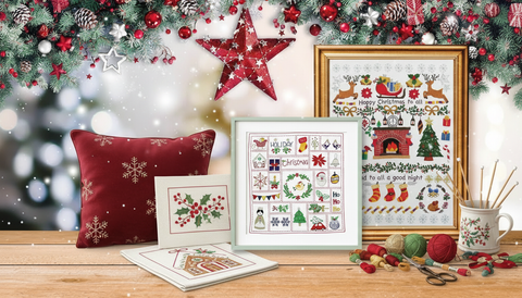 Ultra-Wide Christmas Banner - StitchDoodles