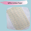 White Carbon Paper for transferring patterns on to dark fabric , Embroidery Supplies , StitchDoodles , embroidery hoop kit, embroidery kit for adults, embroidery kit for beginners, embroidery kits for adults, embroidery kits for beginers, hand embroidery, hand stitching, modern embroidery kits, white carbon paper , StitchDoodles , shop.stitchdoodles.com