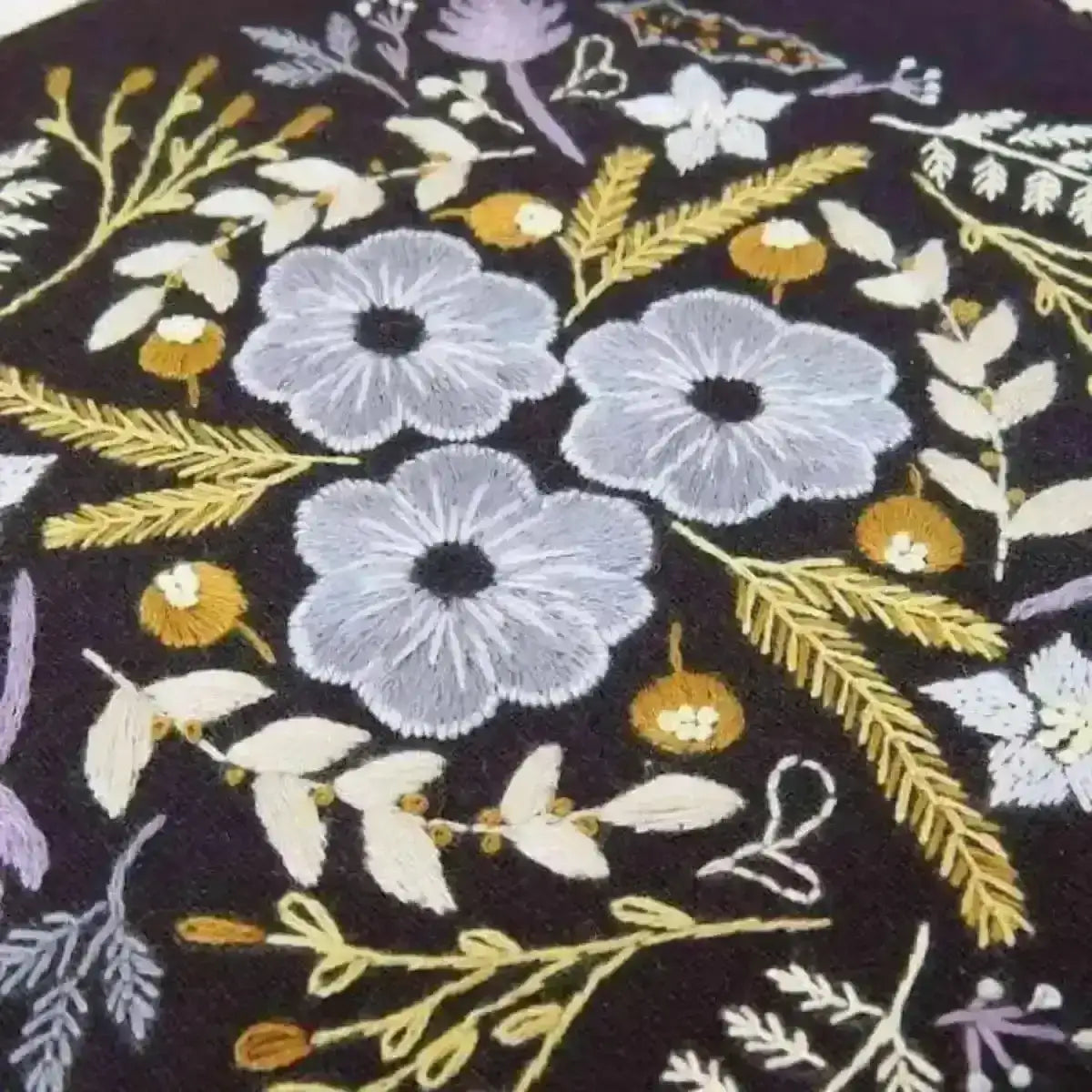 Winter Flowers, Hand Embroidery Pattern , PDF Download , StitchDoodles , embroidery hoop kit, embroidery kit for adults, embroidery kit for beginners, embroidery kits for adults, embroidery kits for beginers, modern embroidery kits , StitchDoodles , shop.stitchdoodles.com