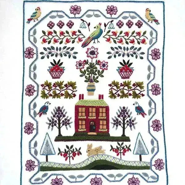 WinterBerry Cottage Hand Embroidery Kit , Embroidery Kit , StitchDoodles , Embroidery, embroidery hoop, embroidery hoop kit, Embroidery Kit, embroidery kit for adults, embroidery kit fro beginners, embroidery pattern, hand embroidery, hand embroidery fabric, hand embroidery kit, hand embroidery seat frame, modern embroidery kits, nurge embroidery hoop, nurge hoops, nurge seat stand, Printed Pattern, wildlife embroidery , StitchDoodles , shop.stitchdoodles.com