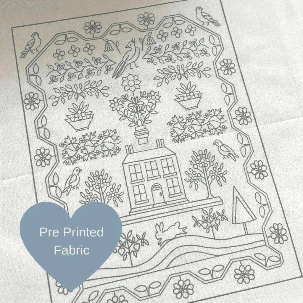 WinterBerry Cottage Hand Embroidery Kit , Embroidery Kit , StitchDoodles , Embroidery, embroidery hoop, embroidery hoop kit, Embroidery Kit, embroidery kit for adults, embroidery kit fro beginners, embroidery pattern, hand embroidery, hand embroidery fabric, hand embroidery kit, hand embroidery seat frame, modern embroidery kits, nurge embroidery hoop, nurge hoops, nurge seat stand, Printed Pattern, wildlife embroidery , StitchDoodles , shop.stitchdoodles.com