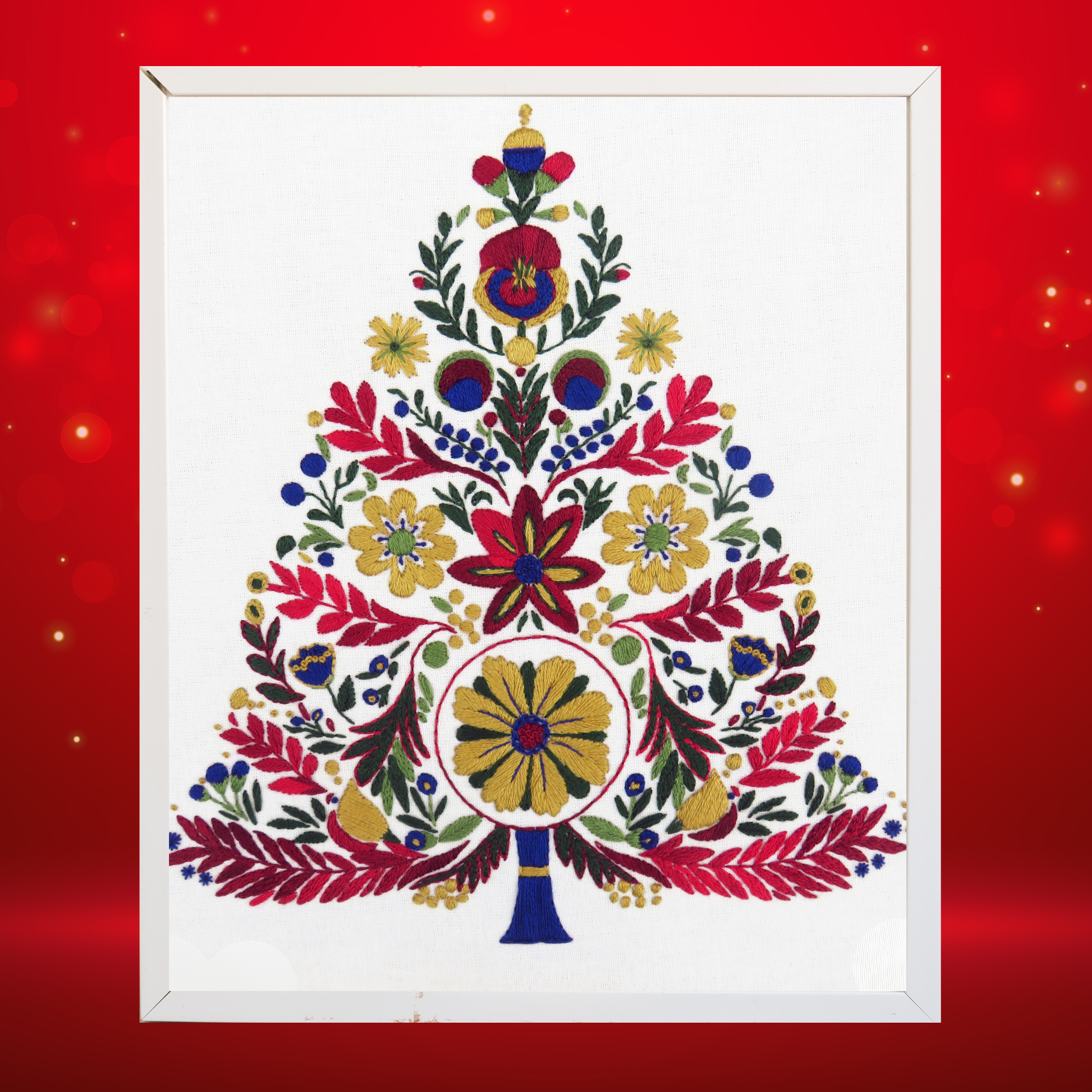 Yuletide Embroidery PDF Pattern
